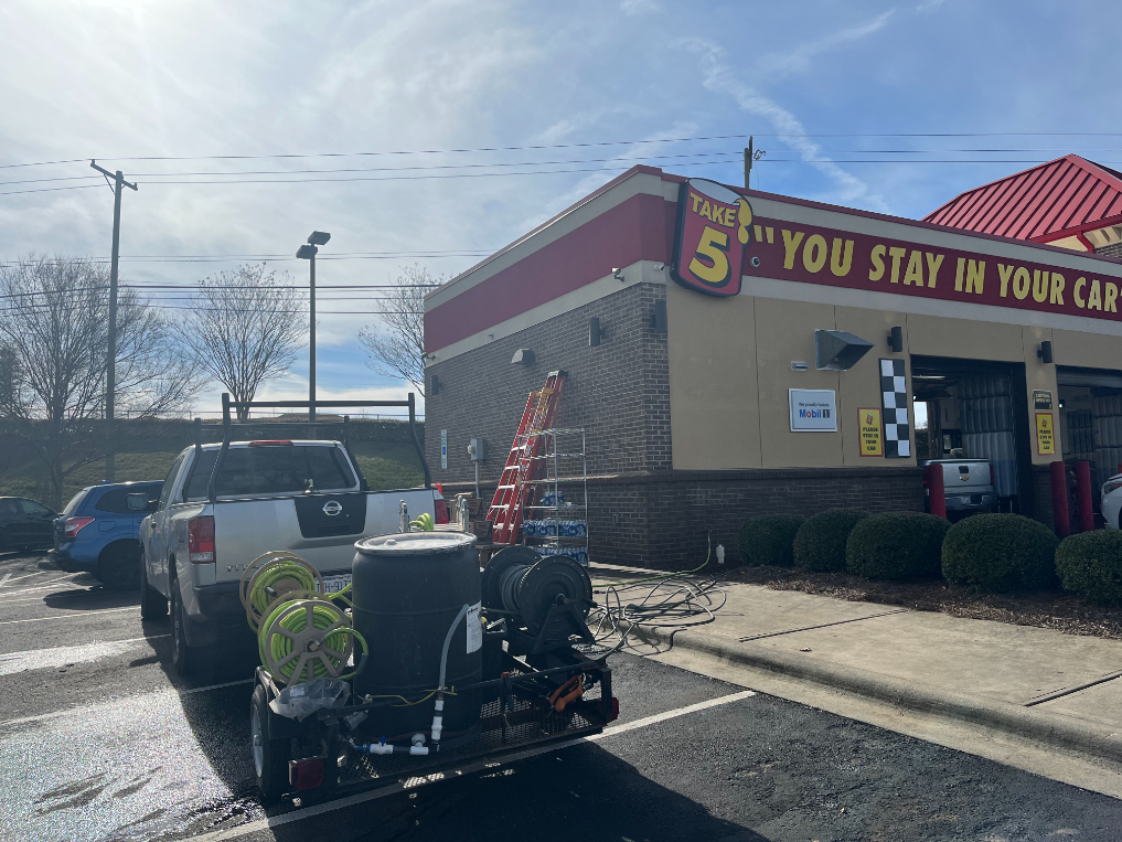 Commercial Pressure Washing in Charlotte, NC