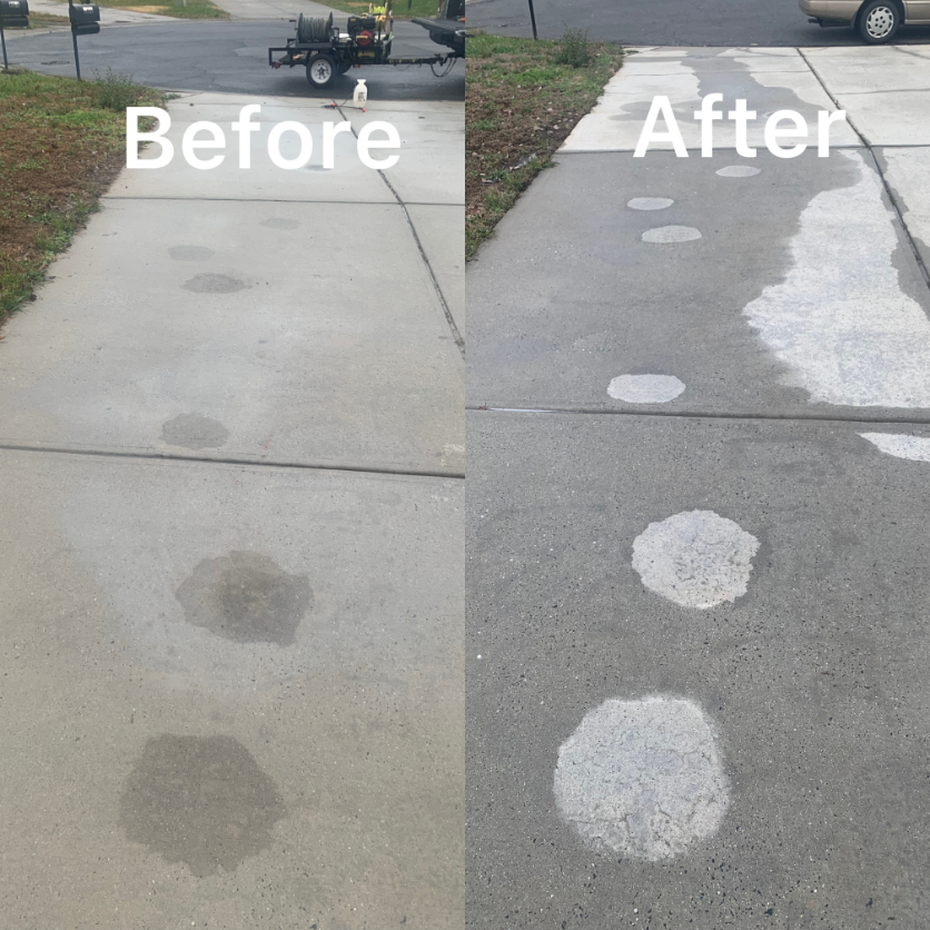 Oil Stain Treatment in Waxhaw, NC