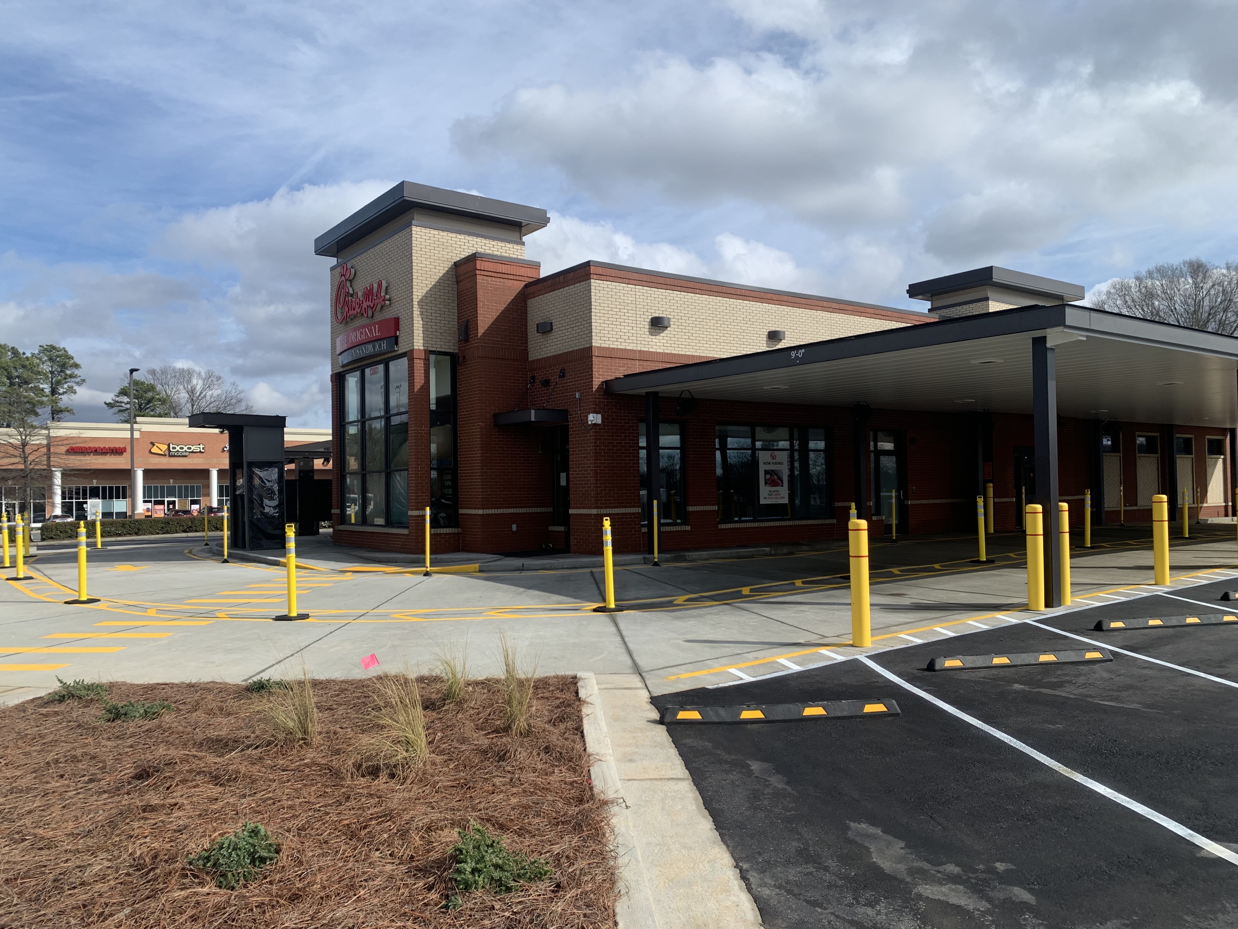 Chik-fil-a Parking Lot Cleaning In Charlotte, NC